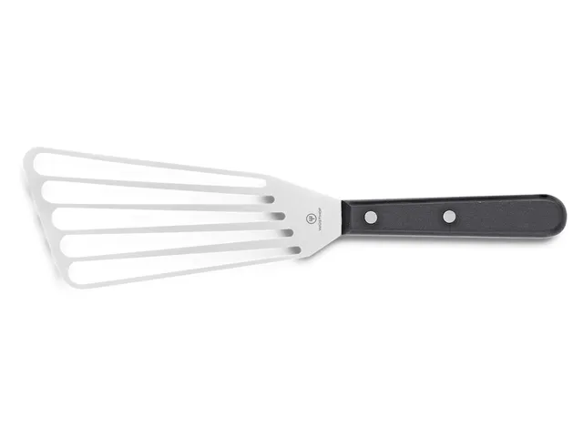 w-sthof-gourmet-spatule-ajour-e-17-cm-acier-inoxydable-noir-et-argent-s-rie-gour image 1