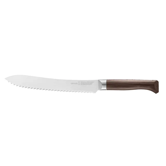 opinel-les-forg-s-1890-couteau-pain-lame-pleine-soie-dent-e-inox-manche-h-tre-ga image 1