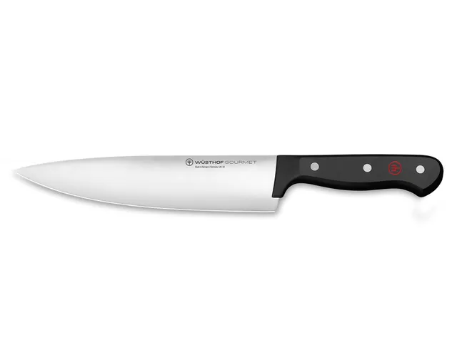 w-sthof-gourmet-couteau-de-chef-estamp-20-cm-lame-acier-inoxydable-manche-synth- image 1