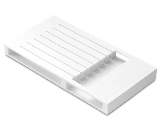 w-sthof-porte-couteaux-de-tiroir-blanc-insert-plastique-pour-7-couteaux-jusqu-24 image 1