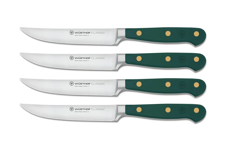 w-sthof-classic-set-4-couteaux-steak-12-cm-fresh-rosemary-vert-couteaux-forg-s-s image 1