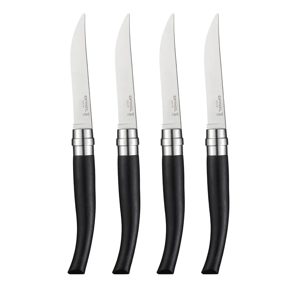 opinel-coffret-table-chic-b-ne-set-de-4-couteaux-de-table-lame-yatagan-en-acier- image 1