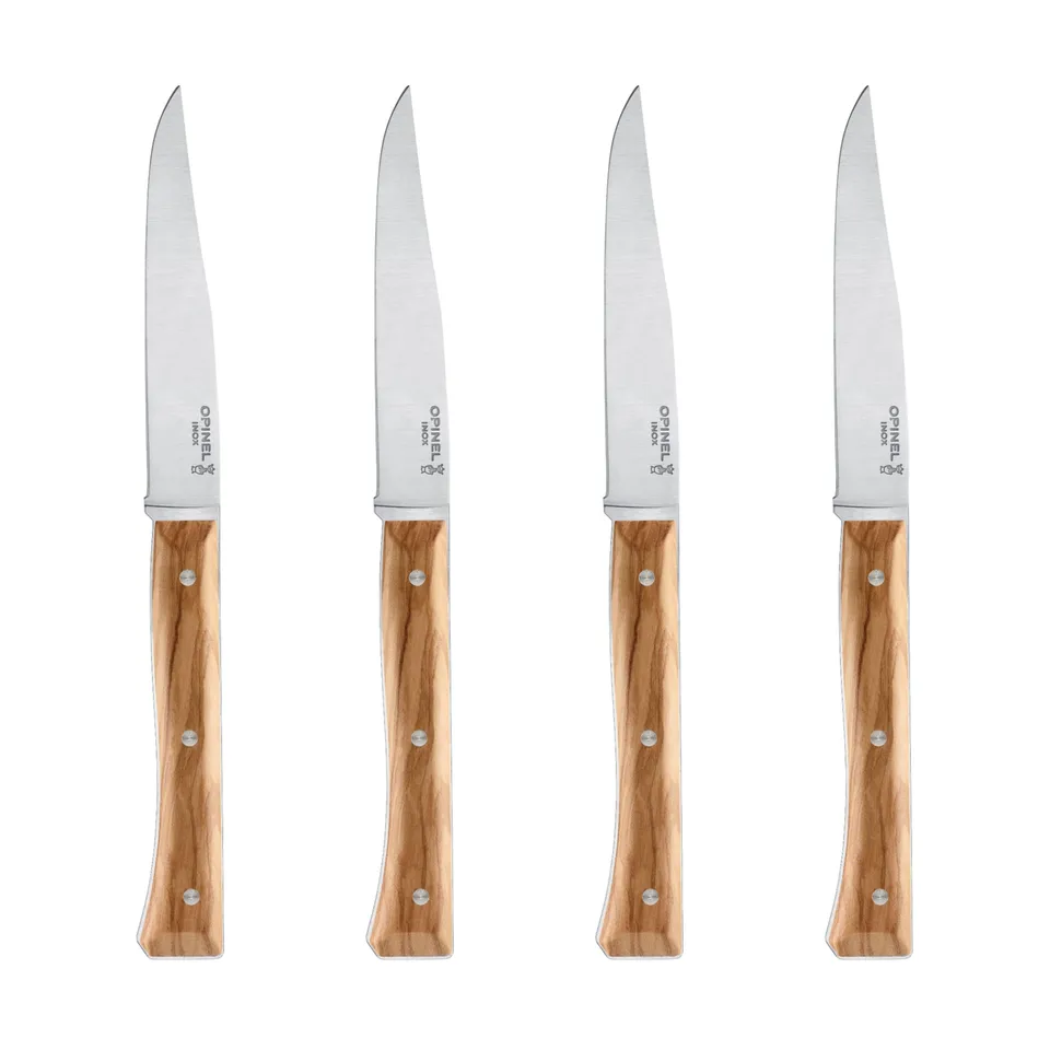 opinel-facette-coffret-de-4-couteaux-de-table-lame-lisse-pleine-soie-acier-inox- image 1