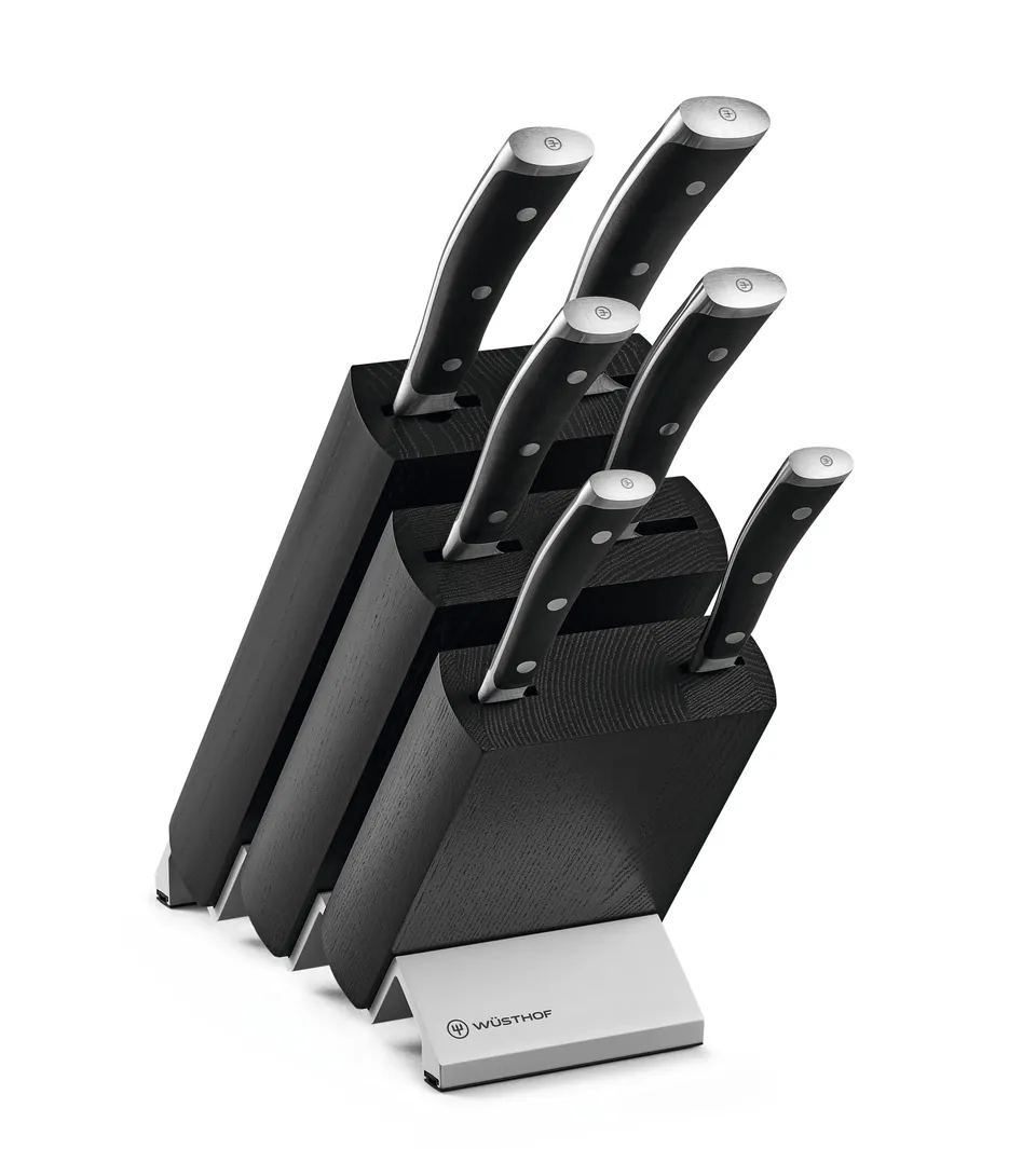 w-sthof-classic-ikon-bloc-de-6-couteaux-office-9-cm-pain-23-cm-tomates-14-cm-tra image 1