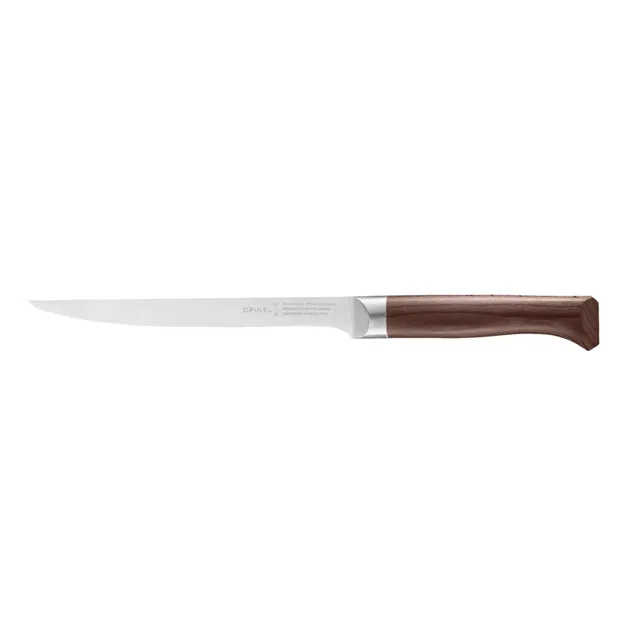 opinel-les-forg-s-1890-couteau-effiler-lame-inox-souple-et-pointue-manche-h-tre- image 1