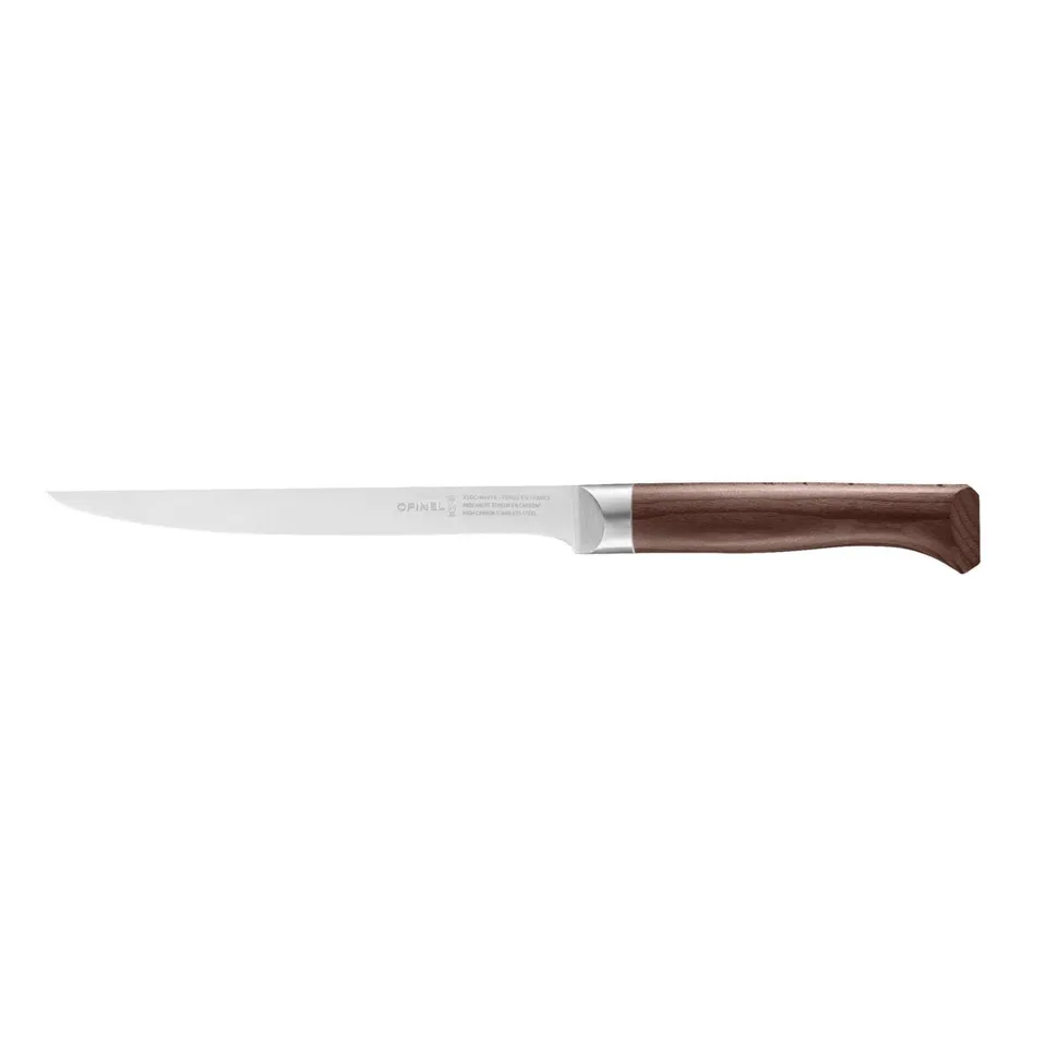 opinel-les-forg-s-1890-couteau-effiler-lame-inox-souple-et-pointue-manche-h-tre- image 1