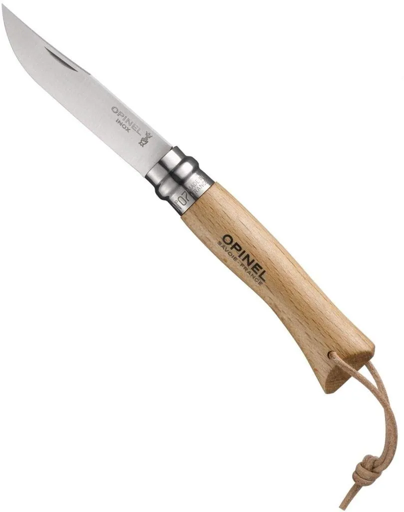 opinel-n-8-baroudeur-couteau-de-poche-inox-manche-h-tre-naturel image 1