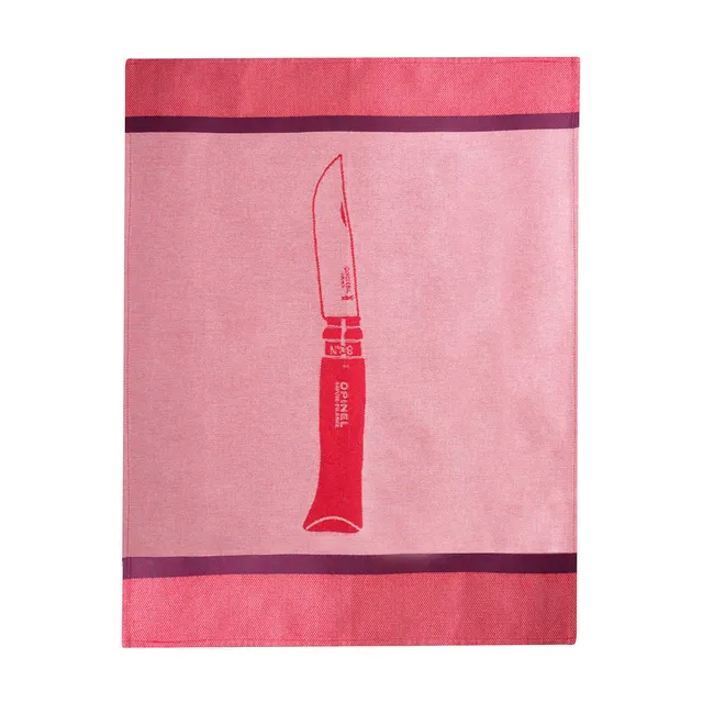 opinel-torchon-motif-le-couteau-jacquard-100-coton-50-x-70-cm-fabrication-fran-a image 1