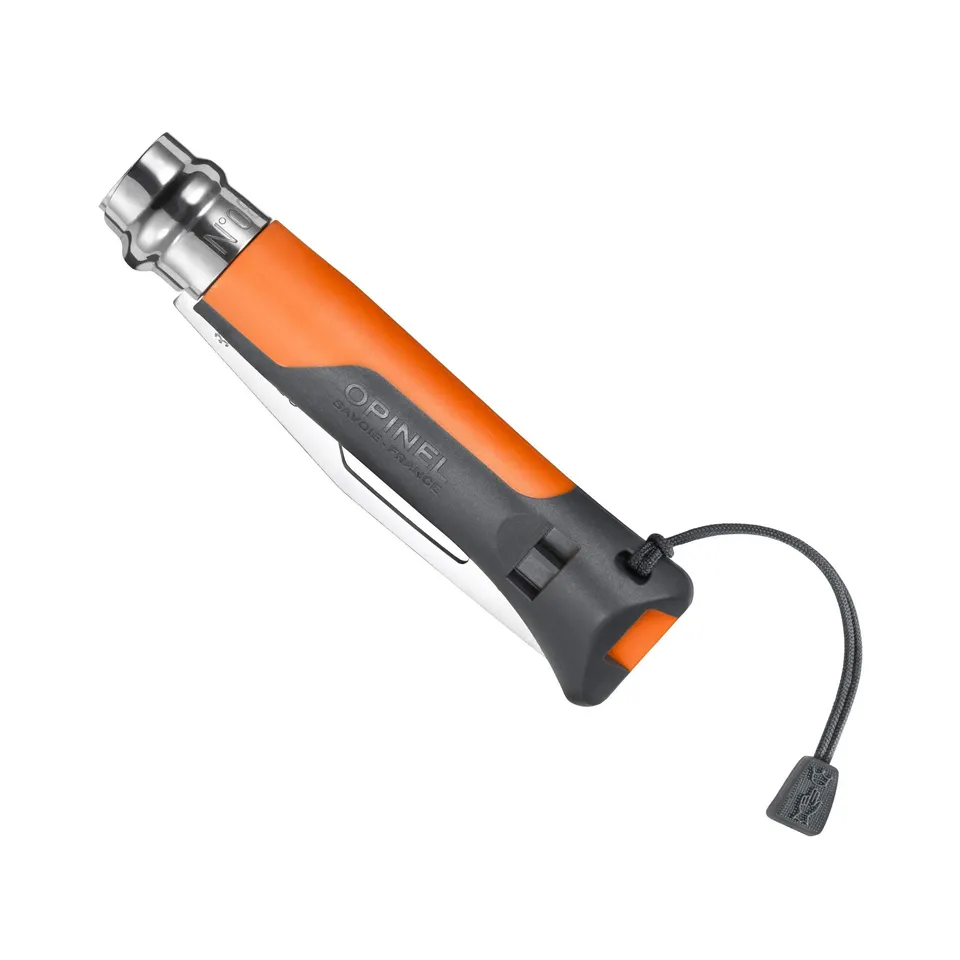 opinel-n-08-outdoor-orange-couteau-pliant-8-5-cm-inox-manche-polym-re-waterproof image 1