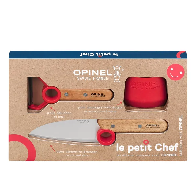 opinel-le-petit-chef-coffret-de-cuisine-pour-enfant-couteau-plucheur-guide-de-co image 1