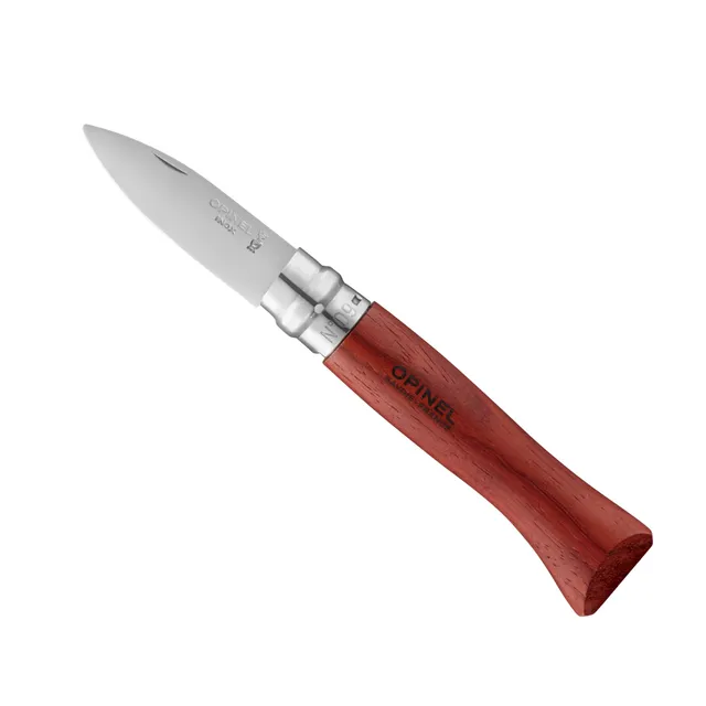 opinel-n-09-couteau-hu-tres-lame-inox-6-5-cm-manche-padouk-bague-virobloc-livret image 1