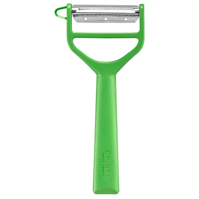 opinel-t-duo-plucheur-l-gumes-double-lame-inox-manche-polym-re-vert-droitiers-et image 1