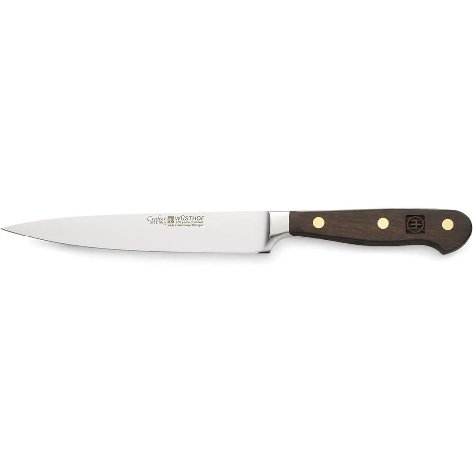 w-sthof-crafter-tranchelard-couteau-jambon-16-cm-forg-manche-ch-ne-fum image 1