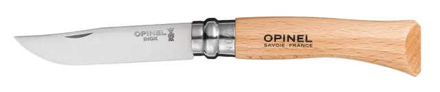 opinel-n-07-inox-tradition-couteau-de-poche-lame-7-cm-acier-inoxydable-manche-h- image 1