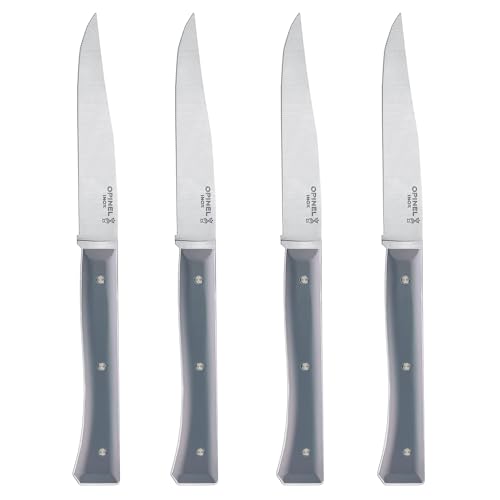 opinel-coffret-de-4-couteaux-de-table-facette-ardoise-lame-pleine-soie-microdent image 8