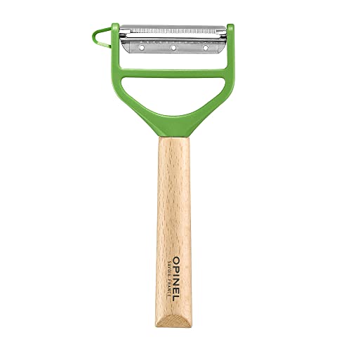 opinel-t-duo-plucheur-l-gumes-double-lame-inox-manche-en-bois-de-h-tre-vert-droi image 7