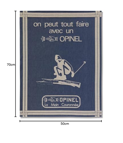 opinel-torchon-on-peut-tout-faire-torchon-en-tissage-jacquard-100-coton-50-x-70- image 6