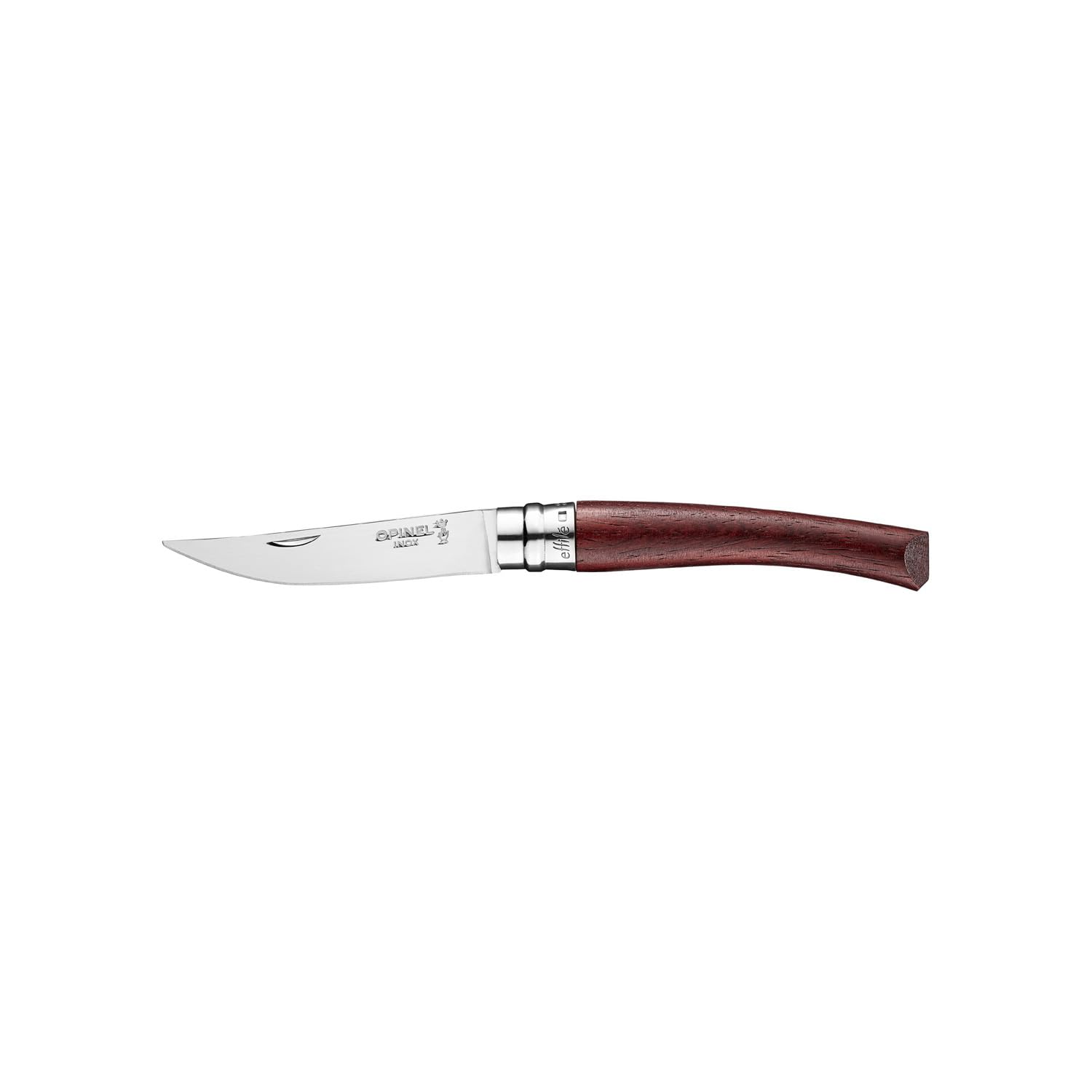 opinel-n-08-couteau-de-poche-effil-lame-poliglace-8-cm-inox-manche-padouk-bague- image 3