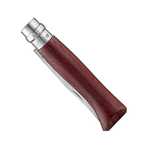 opinel-n-08-luxe-padouk-couteau-de-poche-pliant-8-5-cm-lame-acier-inox-poliglace image 6