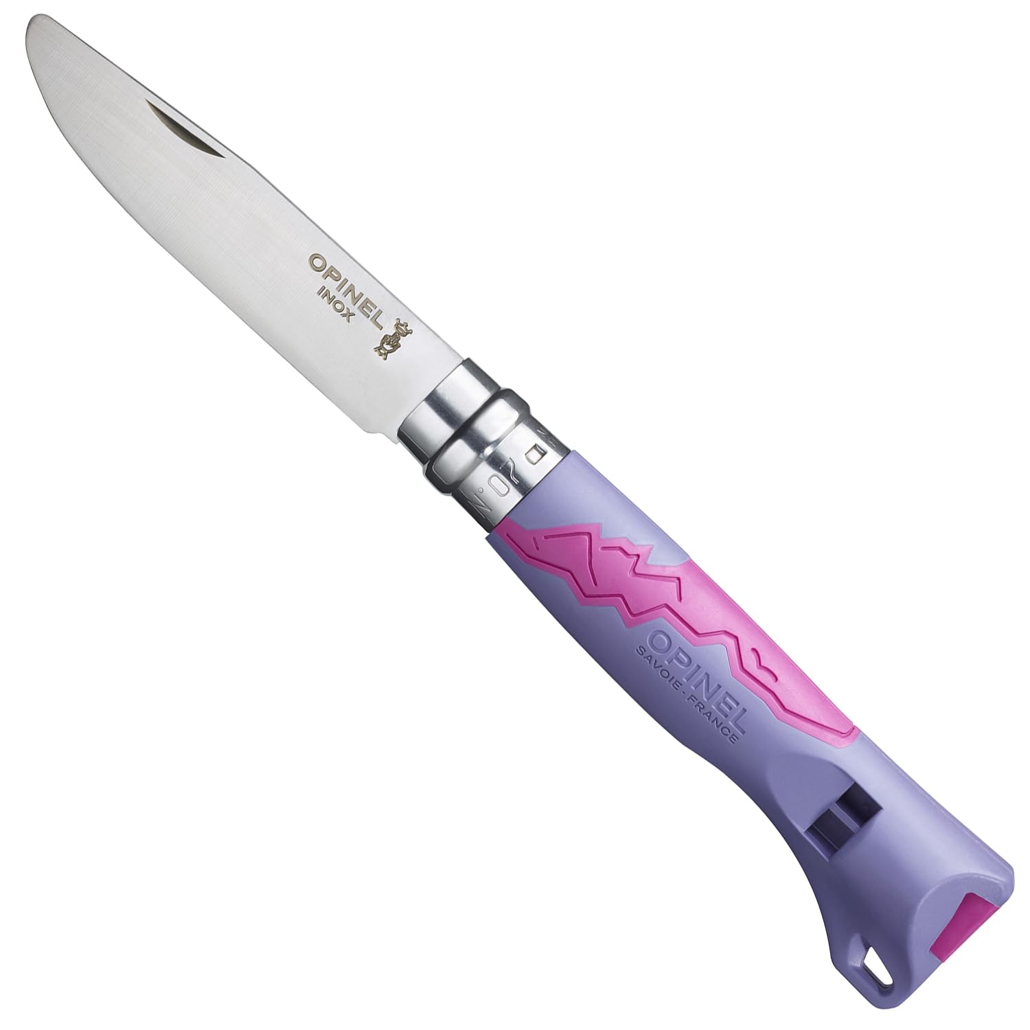 opinel-n-07-outdoor-junior-parme-couteau-pliant-enfant-lame-arrondie-manche-poly image 2
