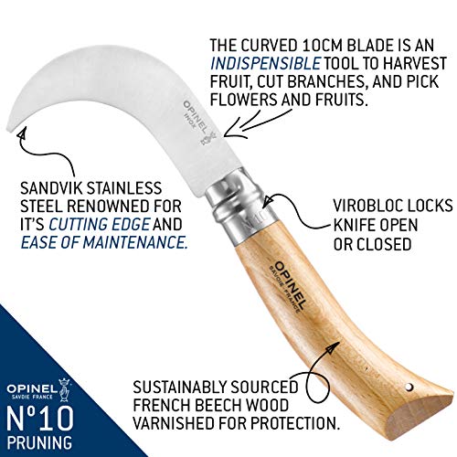 opinel-serpette-de-jardin-n-10-lame-courb-e-inox-bague-virobloc-manche-h-tre image 8