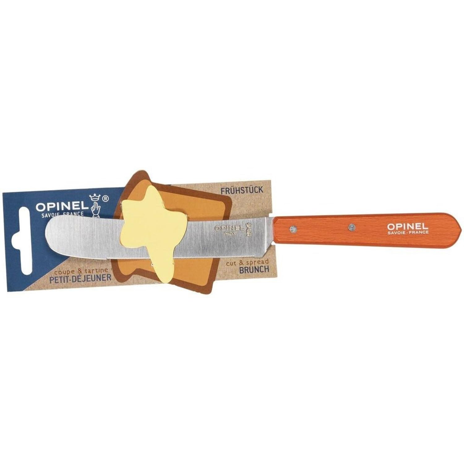 opinel-couteau-petit-d-jeuner-orange-couteau-de-table-bout-rond-lame-dent-e-11-5 image 2