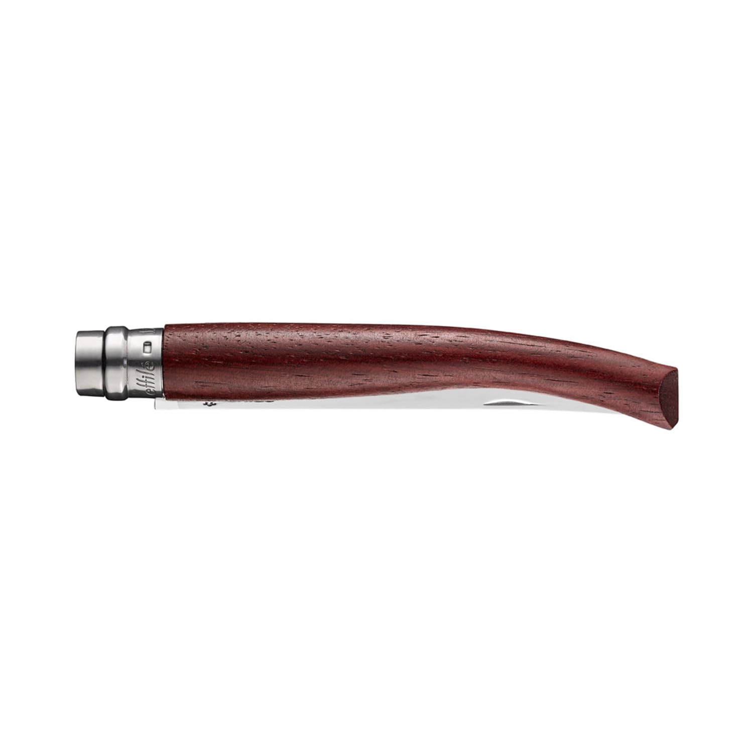 opinel-couteau-de-cuisine-effil-n-12-lame-poliglace-12-cm-manche-padouk-virole-v image 4