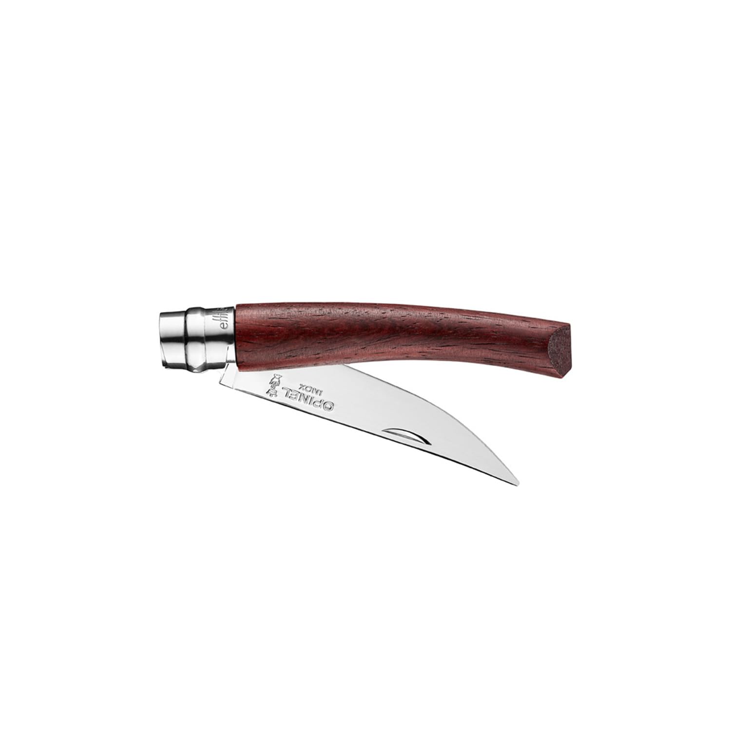 opinel-n-08-couteau-de-poche-effil-lame-poliglace-8-cm-inox-manche-padouk-bague- image 2