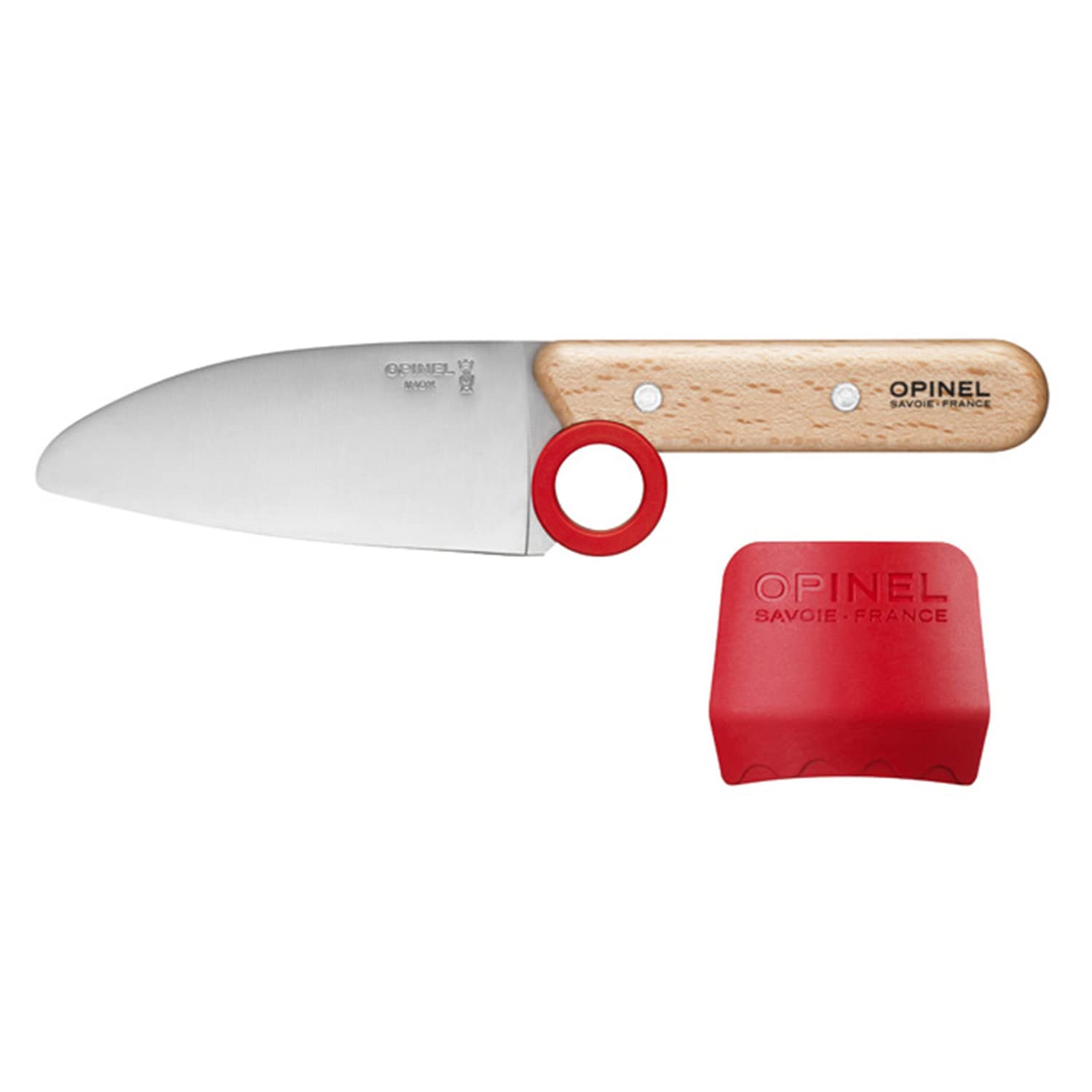 opinel-couteau-et-prot-ge-doigts-petit-chef-set-p-dagogique-pour-enfants-anneau- image 2