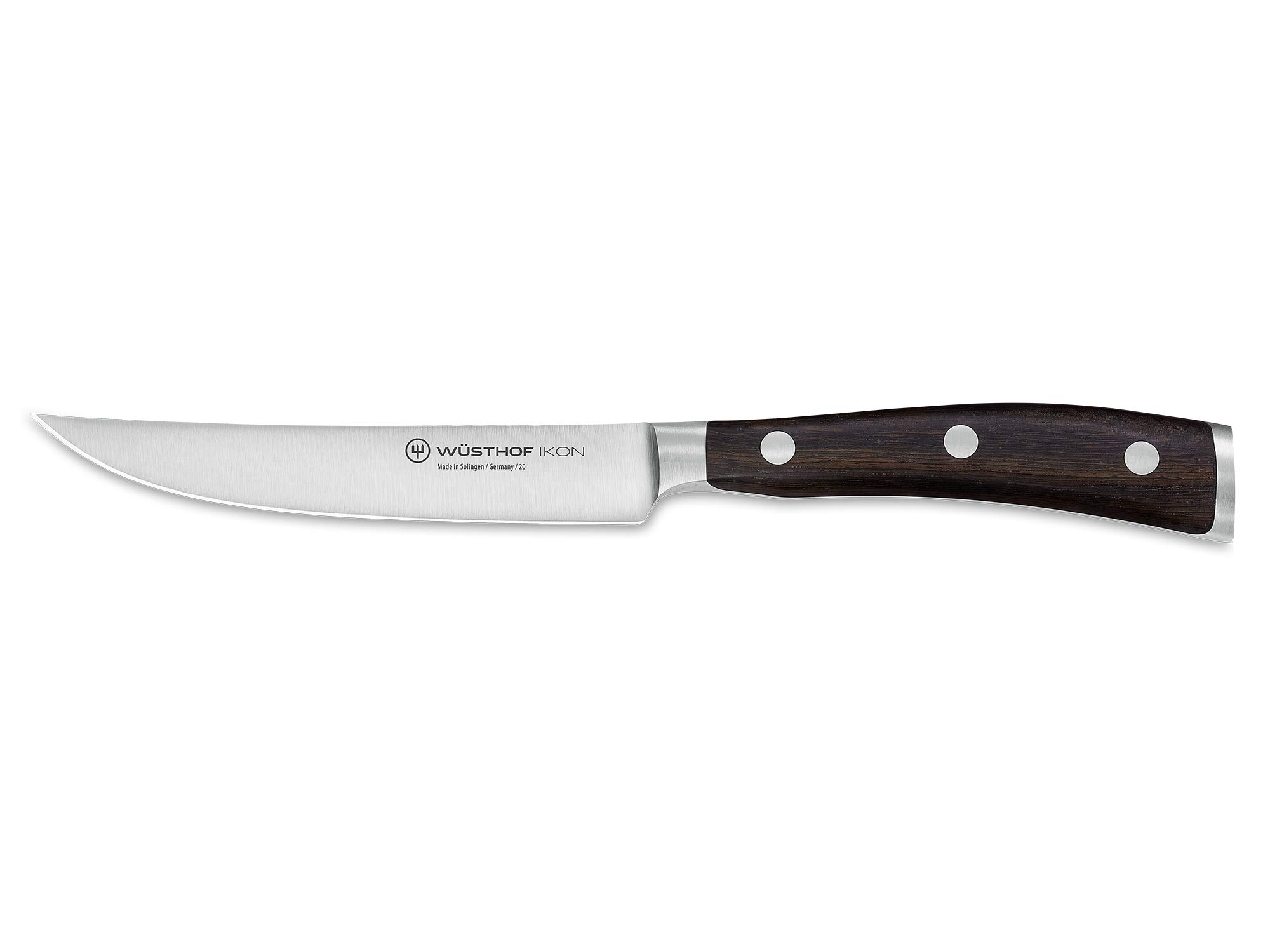 w-sthof-ikon-couteau-steak-12-cm-lame-acier-inoxydable-forg-manche-noir-double-m image 1