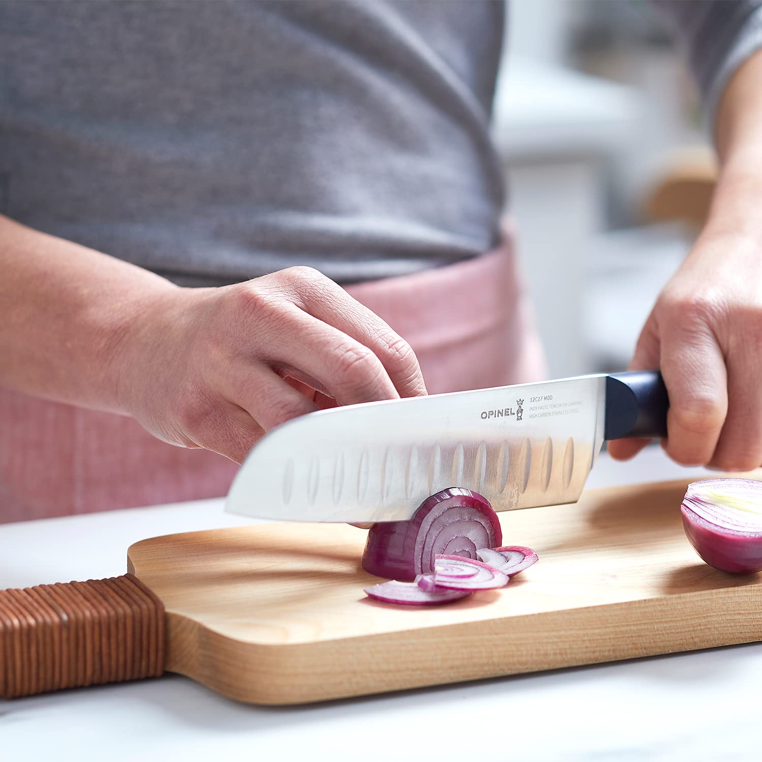 opinel-intempora-n-219-couteau-santoku-17-cm-lame-inox-pleine-soie-manche-polyox image 6