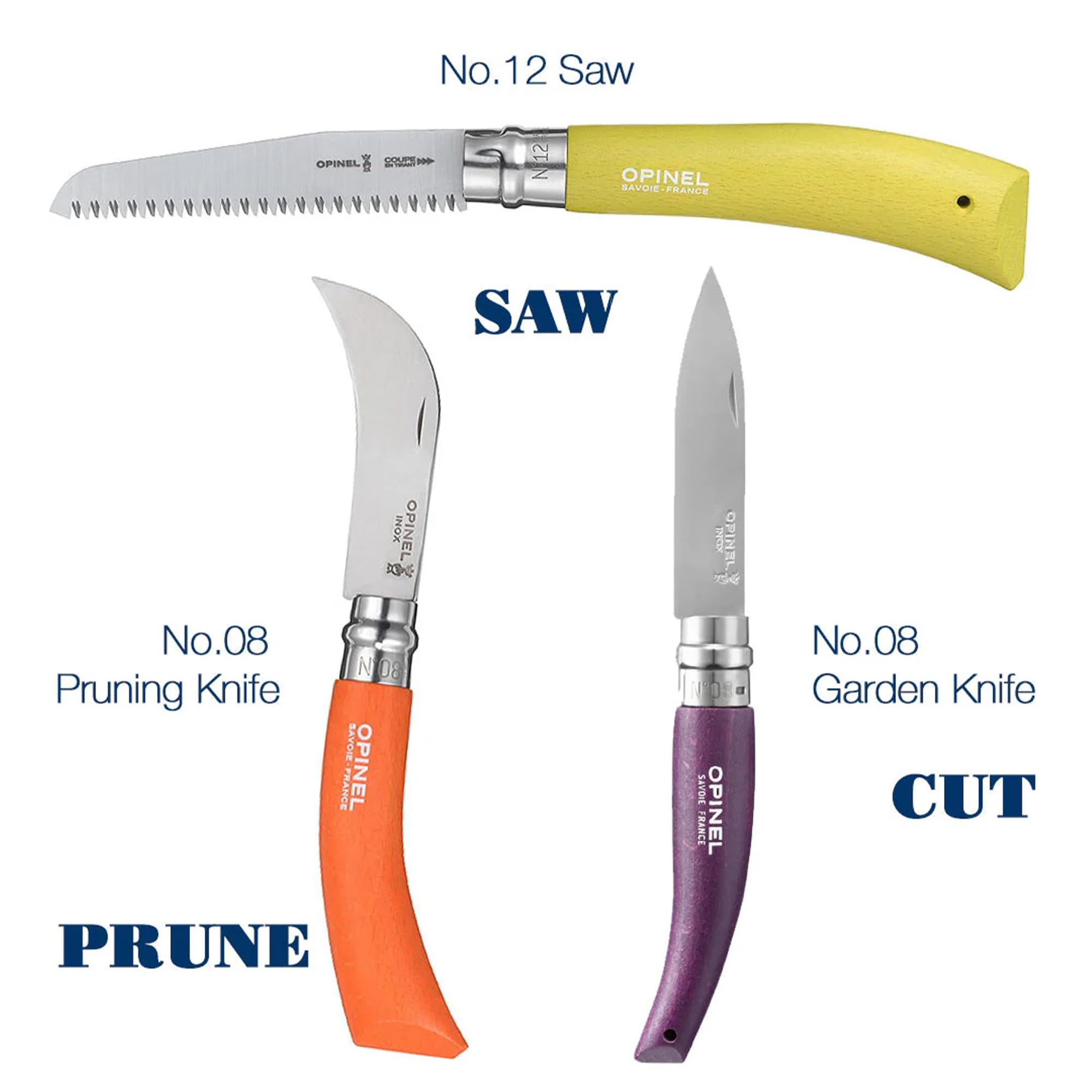 opinel-kit-de-jardinage-coffret-3-outils-de-poche-couteau-de-jardin-serpette-gre image 2