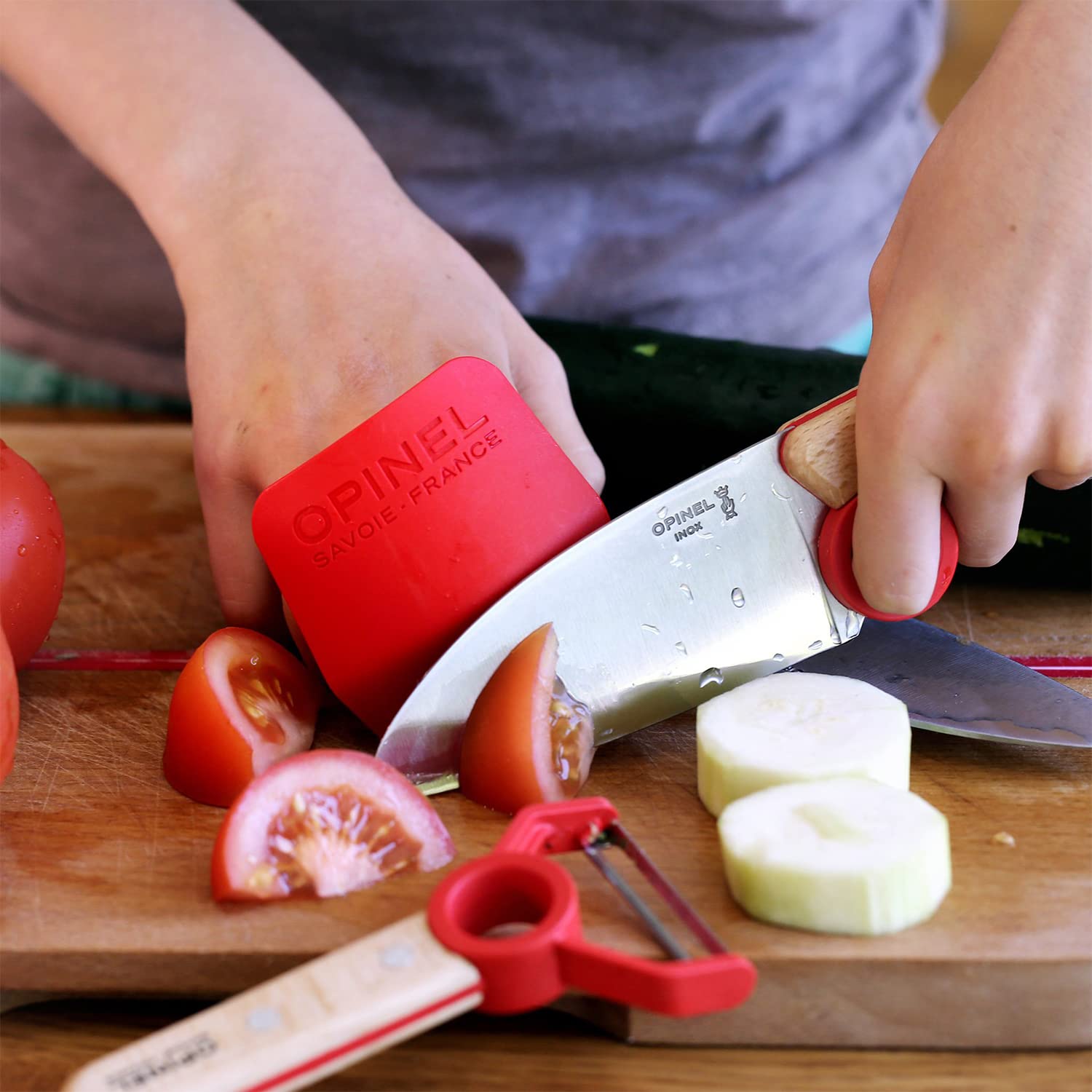 opinel-le-petit-chef-coffret-de-cuisine-pour-enfant-couteau-plucheur-guide-de-co image 7