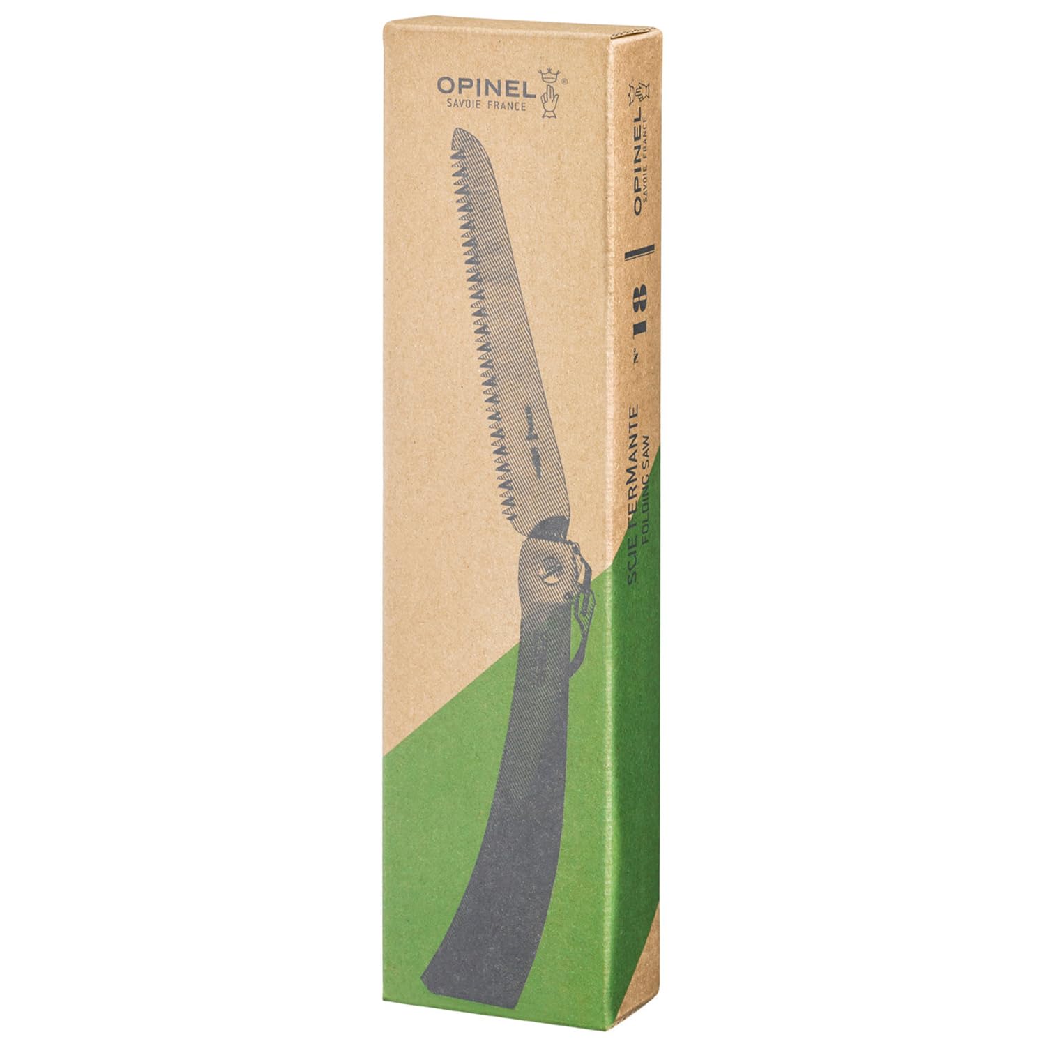 opinel-scie-n-18-lame-dent-e-18-cm-acier-carbone-rev-tu-anti-corrosion-lame-remp image 2