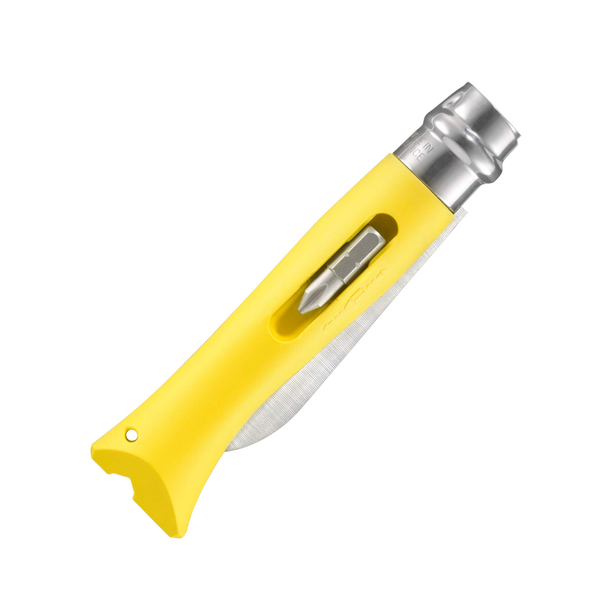 opinel-n-09-bricolage-jaune-couteau-pliant-lame-inox-avec-coupe-fil-d-nudeur-et- image 6