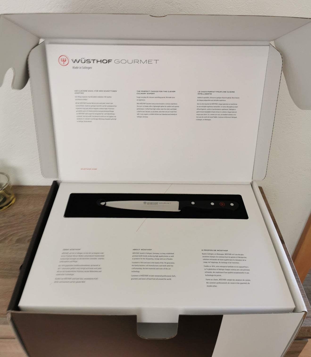 Premier vrai set de couteaux