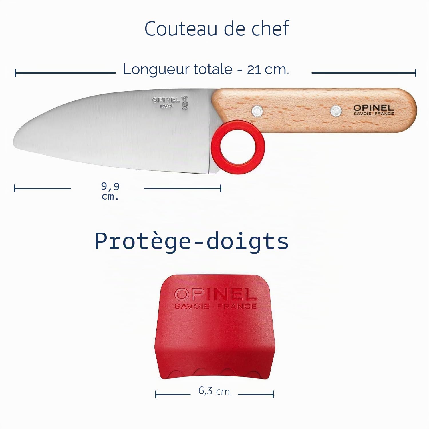 opinel-couteau-et-prot-ge-doigts-petit-chef-set-p-dagogique-pour-enfants-anneau- image 3