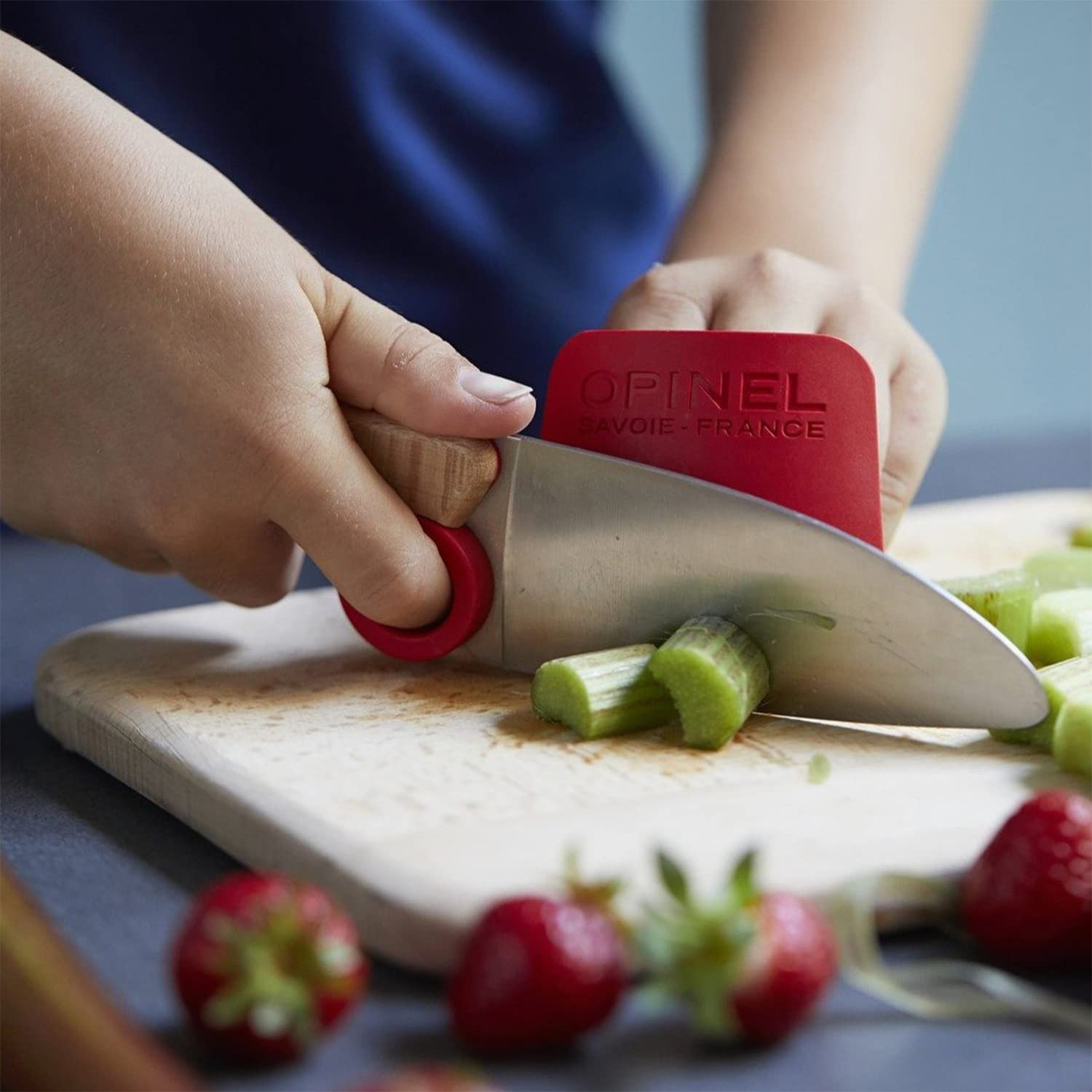opinel-couteau-et-prot-ge-doigts-petit-chef-set-p-dagogique-pour-enfants-anneau- image 6