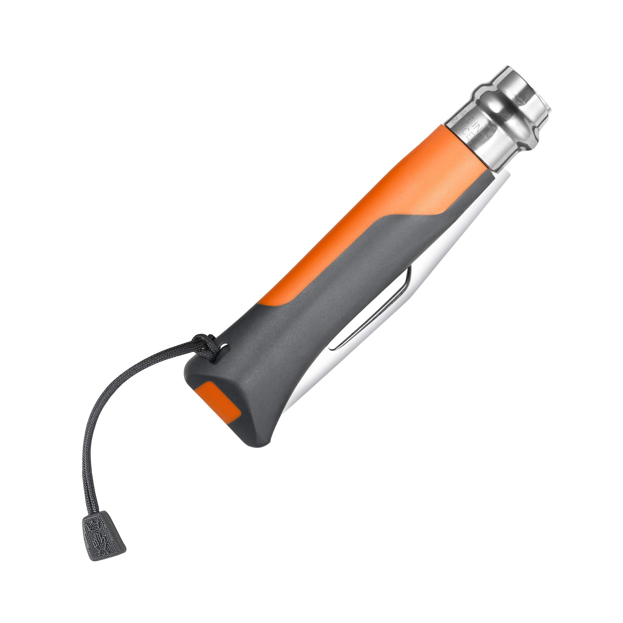 opinel-n-08-outdoor-orange-couteau-pliant-8-5-cm-inox-manche-polym-re-waterproof image 2
