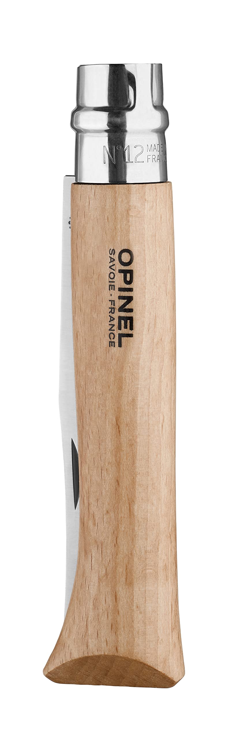 opinel-n-12-crant-couteau-de-poche-pliant-lame-12-cm-acier-inoxydable-manche-h-t image 4
