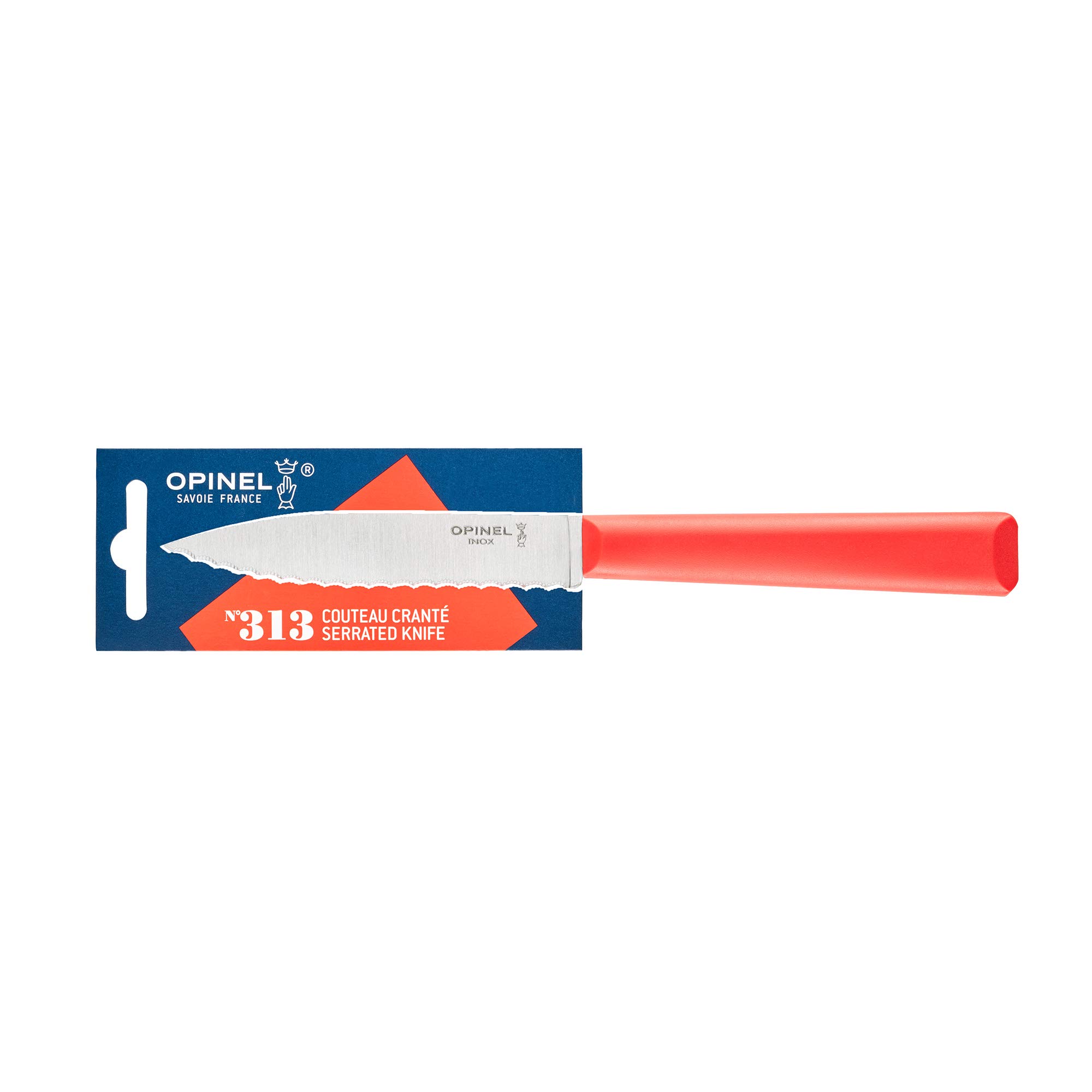 opinel-n-313-couteau-crant-de-cuisine-les-essentiels-lame-dent-e-acier-inoxydabl image 2
