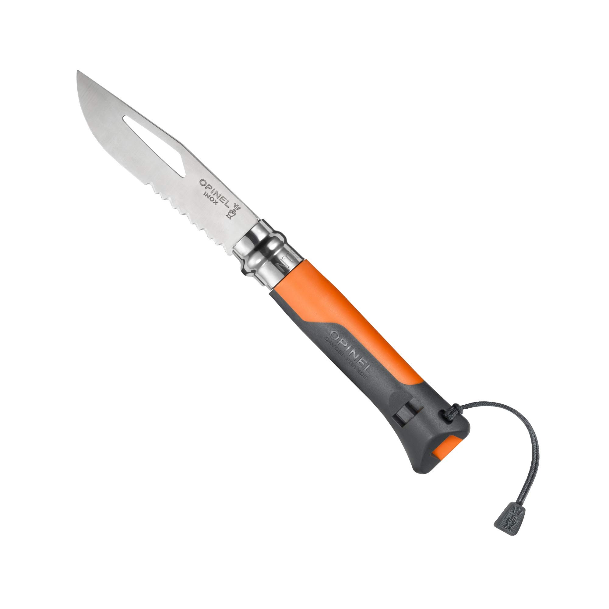 opinel-n-08-outdoor-orange-couteau-pliant-8-5-cm-inox-manche-polym-re-waterproof image 3