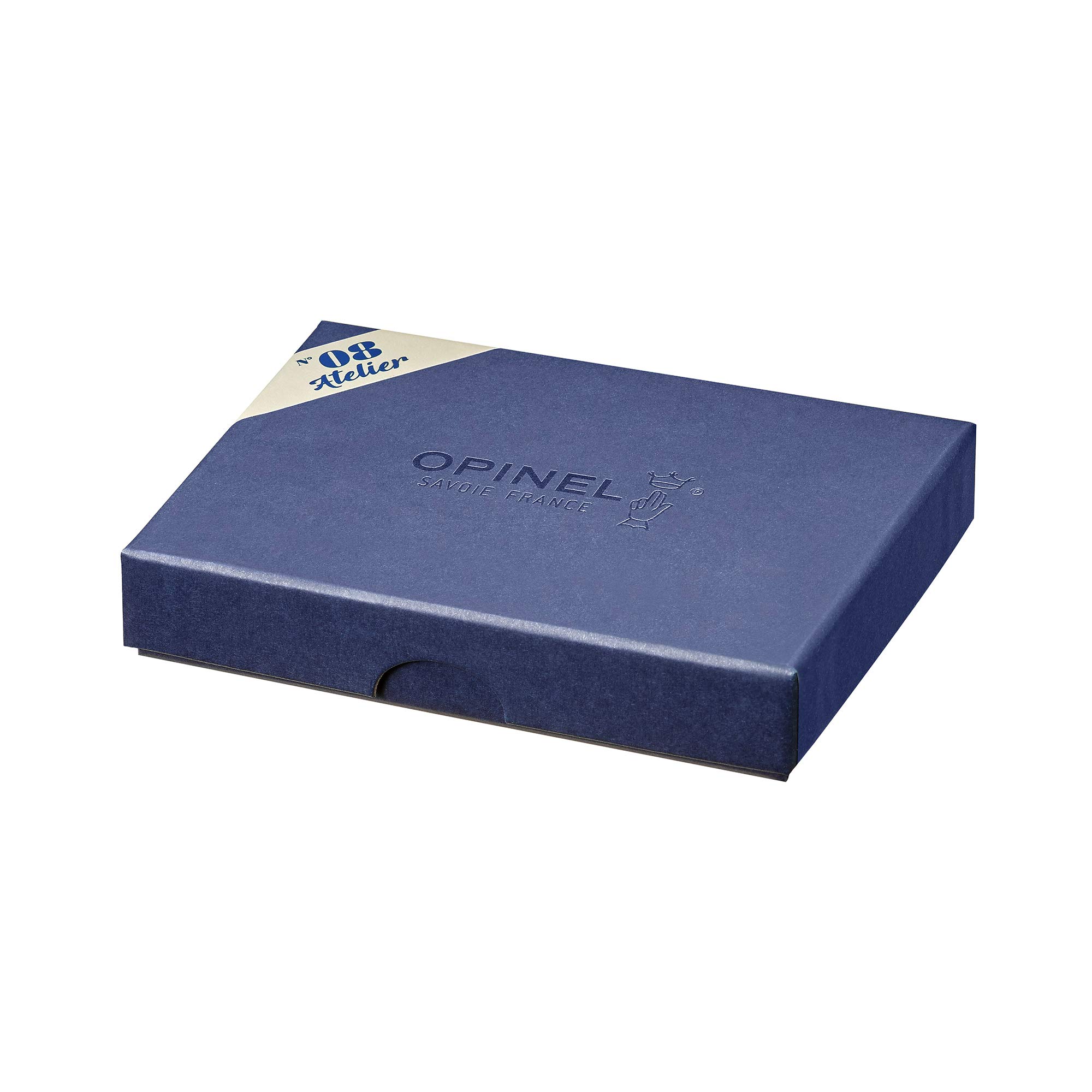 opinel-n-08-atelier-couteau-de-poche-lame-8-5-cm-inox-manche-noyer-talon-b-ne-et image 3