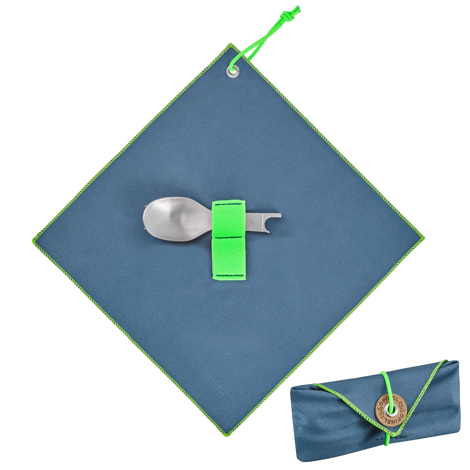opinel-accessoires-picnic-inserts-fourchette-et-cuill-re-avec-tui-serviette-micr image 2
