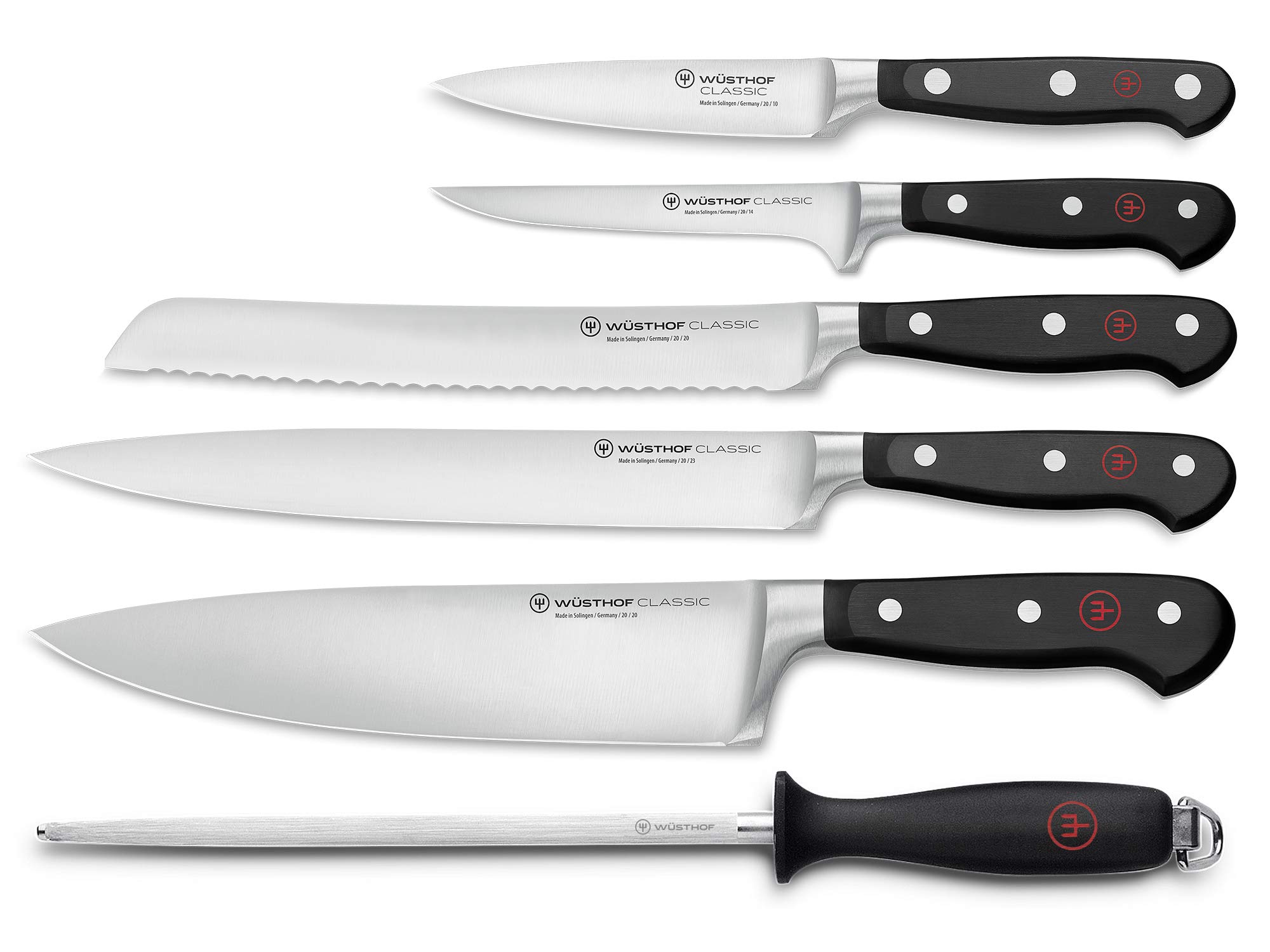 w-sthof-classic-ensemble-de-cuisine-6-pi-ces-forg-es-avec-fusil-aiguiser-couteau image 1