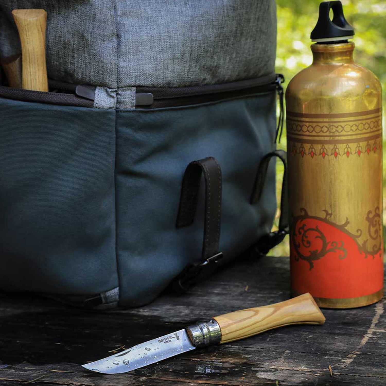 opinel-n-06-luxe-olivier-couteau-de-poche-pliant-lame-inox-7-cm-manche-bois-d-ol image 6