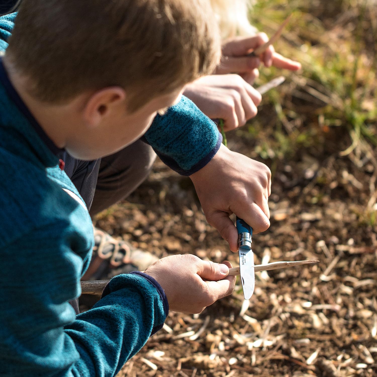 opinel-n-07-outdoor-junior-couteau-pliant-enfant-lame-arrondie-manche-polym-re-a image 6