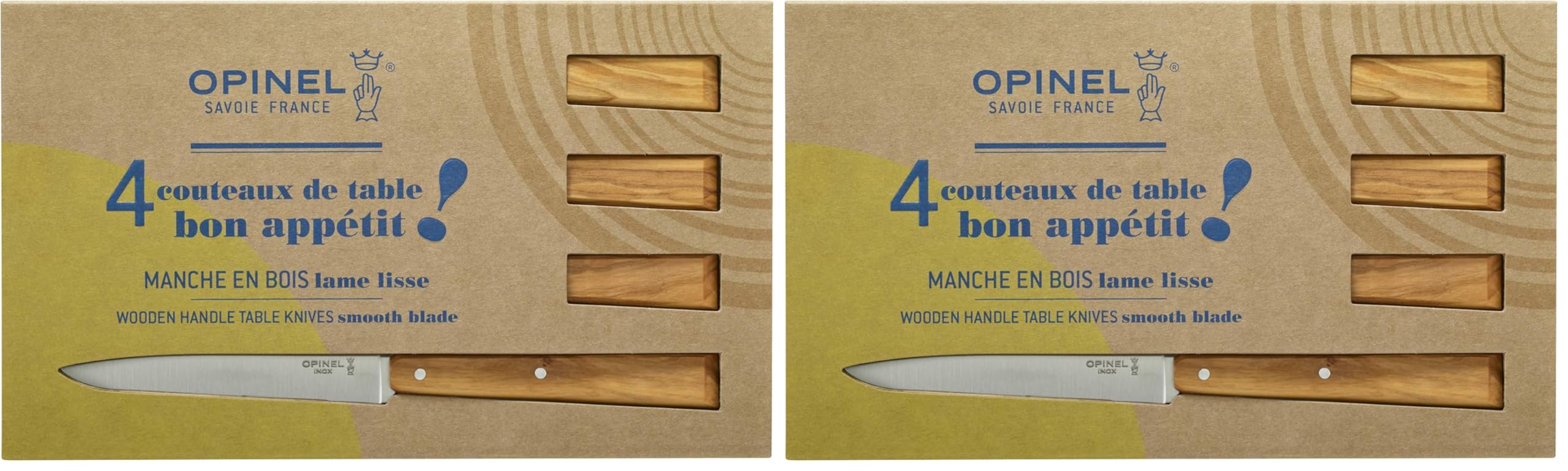 opinel-bo-te-de-4-couteaux-de-table-n-125-bon-app-tit-sud-lame-lisse-11-cm-acier image 7