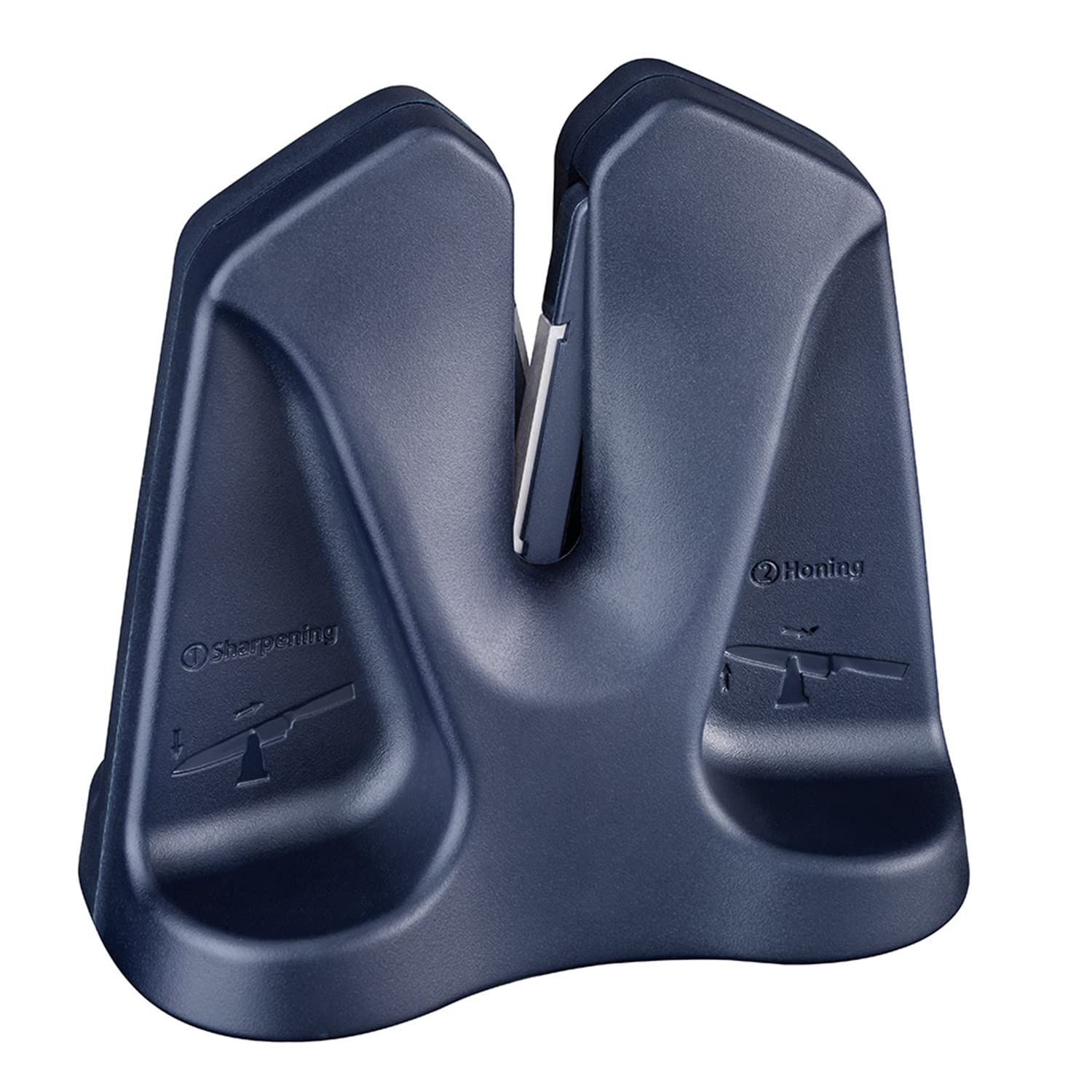 opinel-petit-aiguiseur-manuel-angle-auto-ajustable-patins-silicone-pour-couteaux image 2