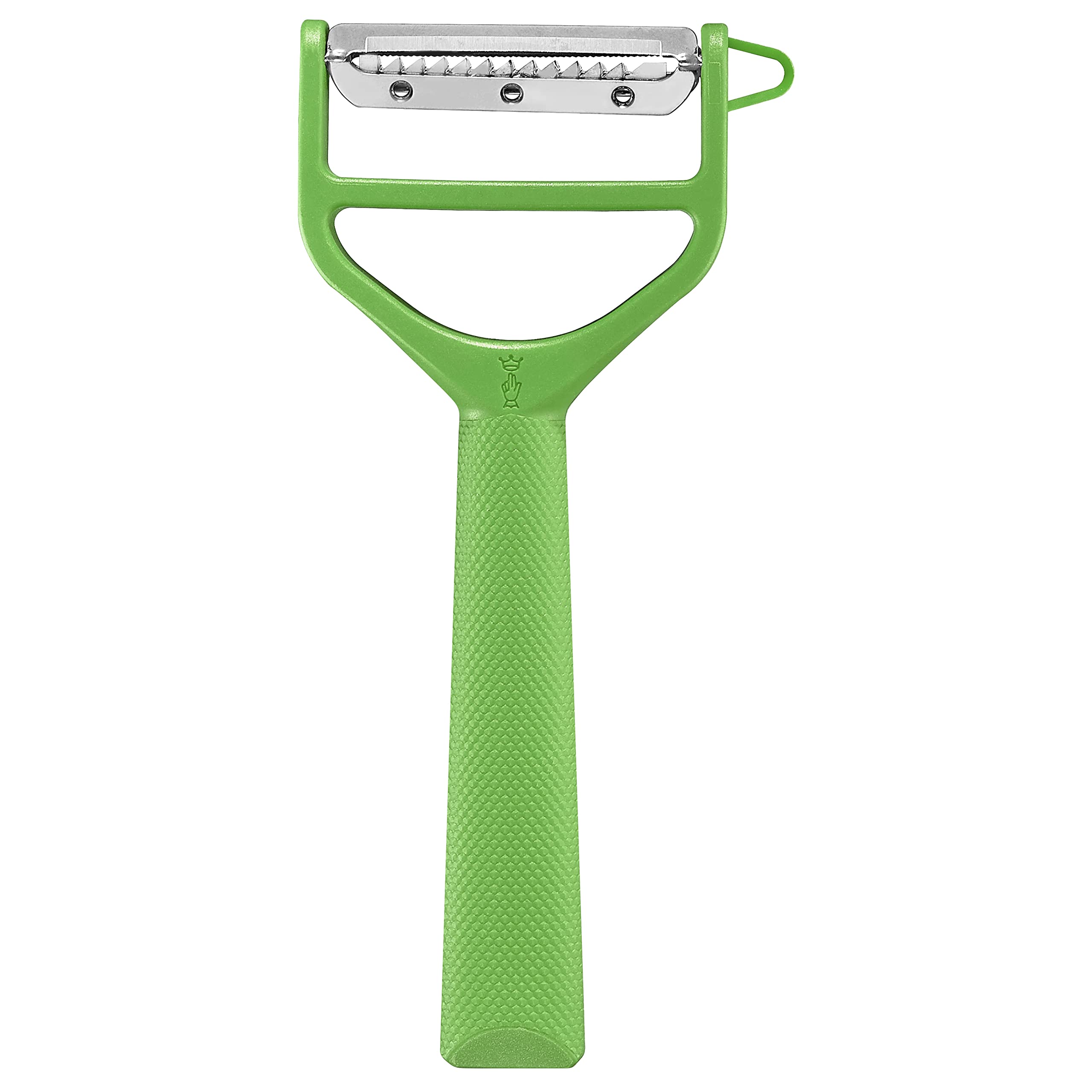opinel-t-duo-plucheur-l-gumes-double-lame-inox-manche-polym-re-vert-droitiers-et image 2